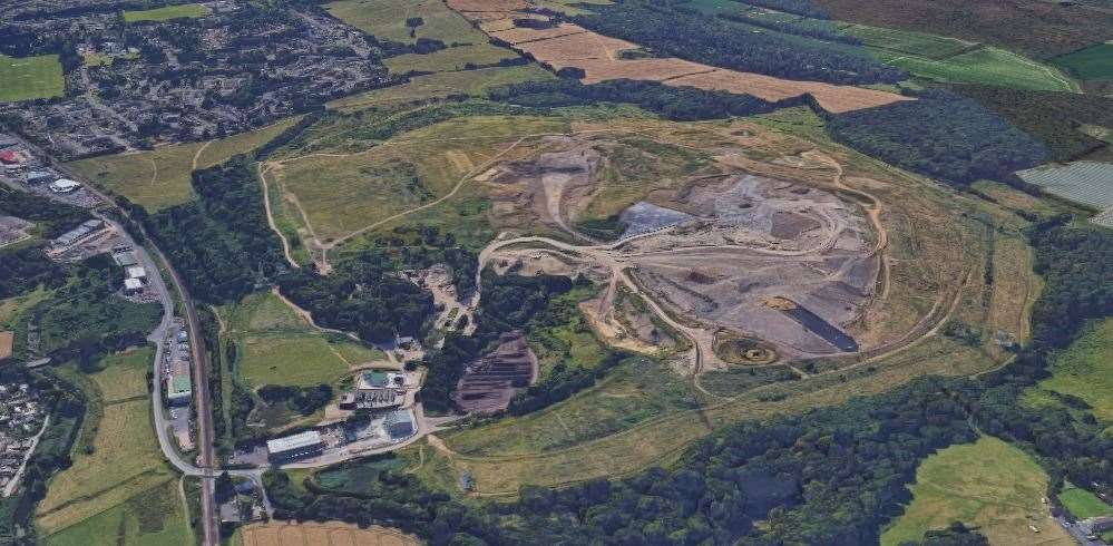 The sprawling site in north Canterbury