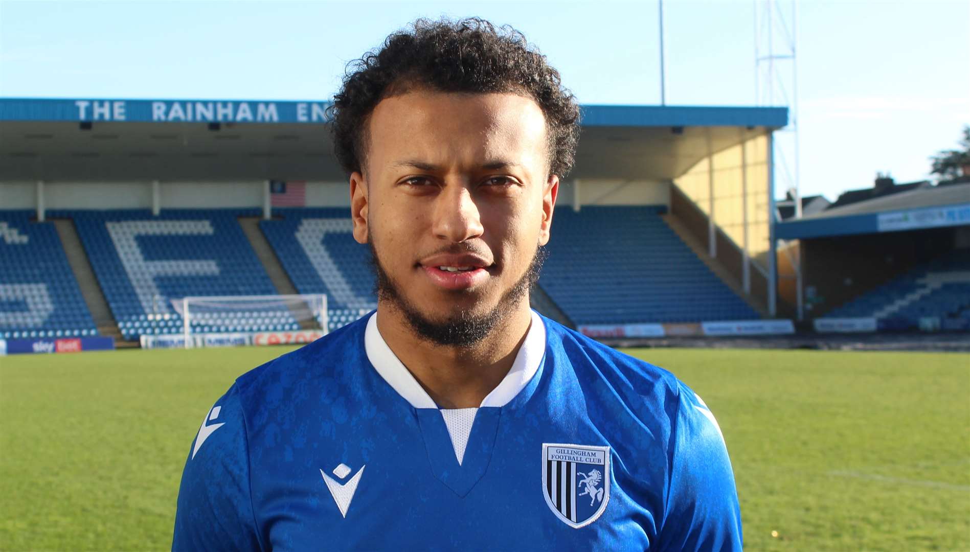 Jayden Clarke on target for the Gills in Kent Senior Cup loss at Tonbridge Angels