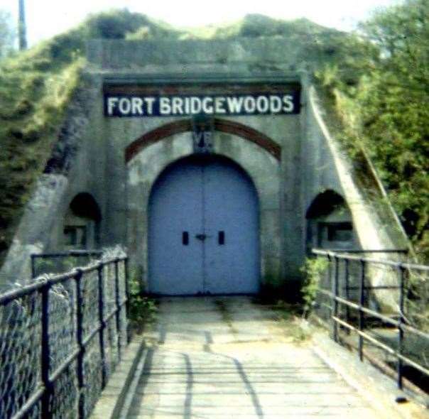 Fort Bridgewoods used to be situated in Maidstone Road, Rochester. Picture: victorianforts.co.uk