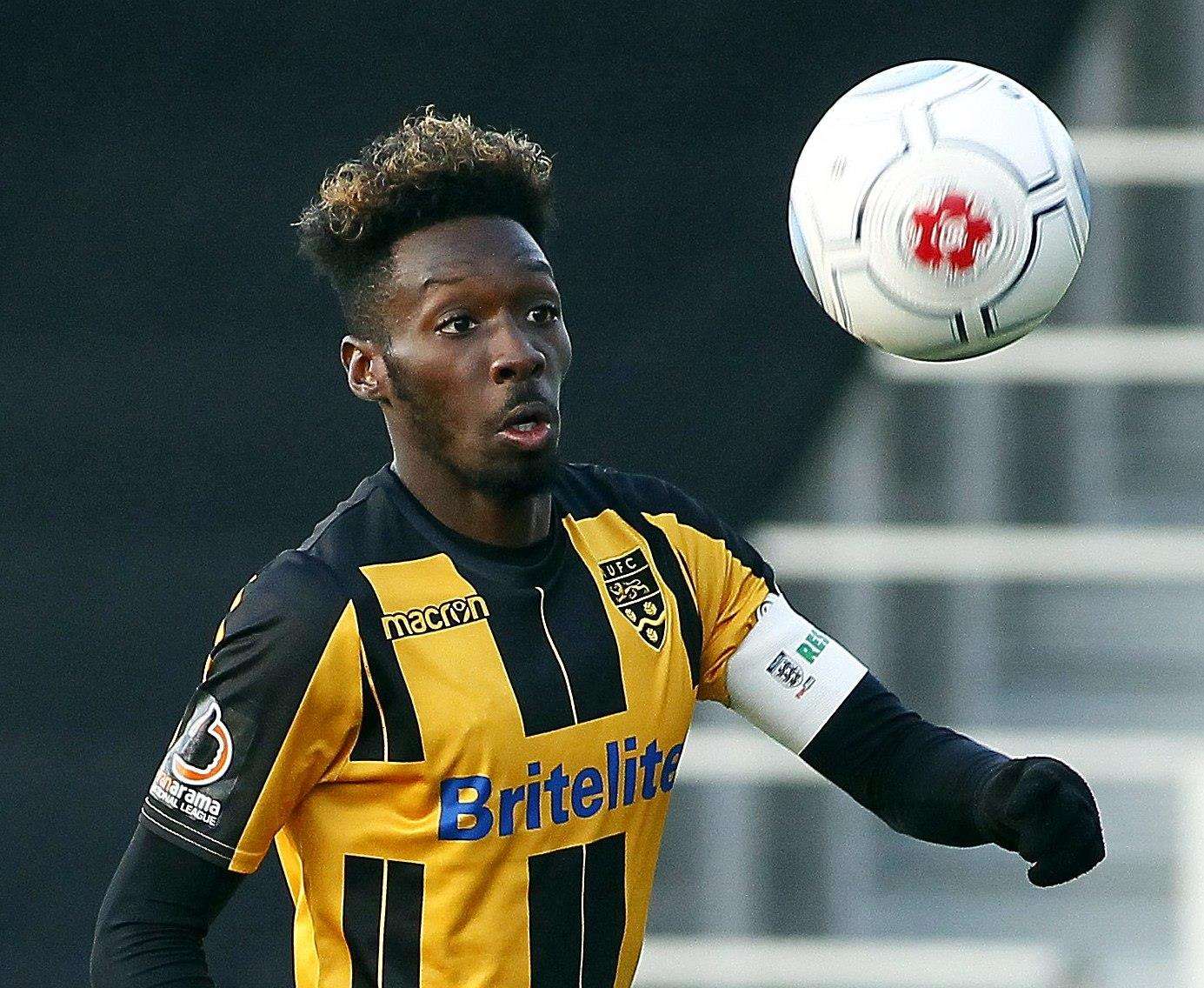 Maidstone captain Blair Turgott Picture: Sean Aidan