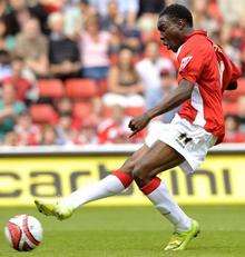 Charlton midfielder Lloyd Sam