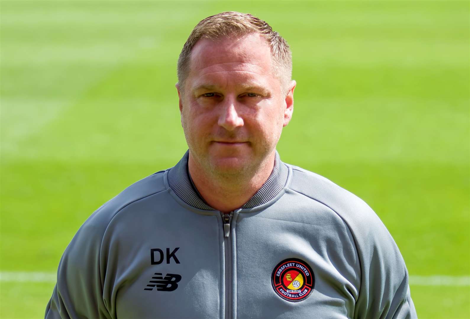 Ebbsfleet manager Dennis Kutrieb. Picture: Ed Miller/EUFC