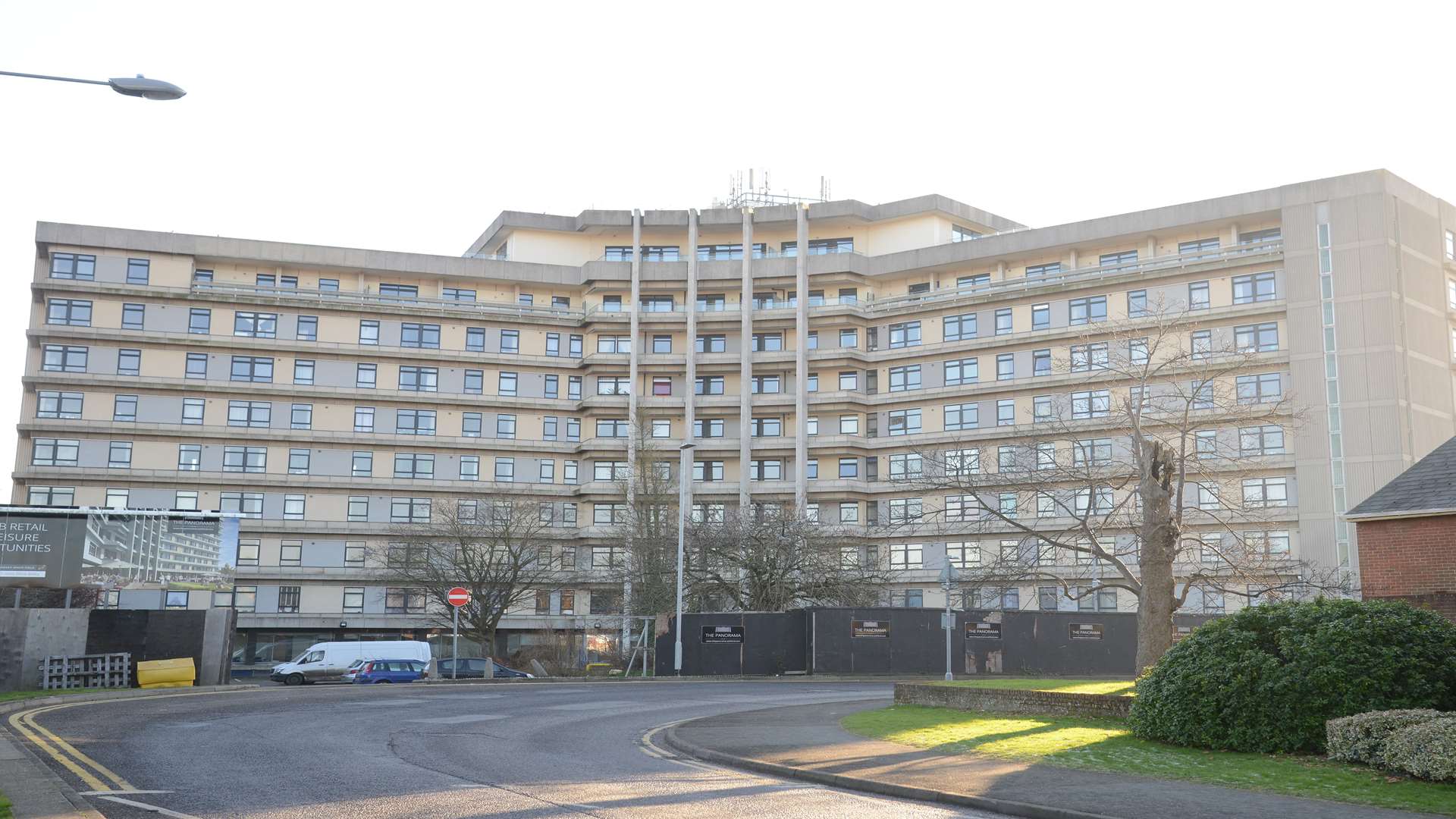 The Panorama building in Ashford - formerly Charter House