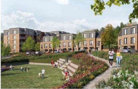 In total, 139 homes are planned for the site, but following Medway Council's approval it needs the sign-off from the Secretary of State