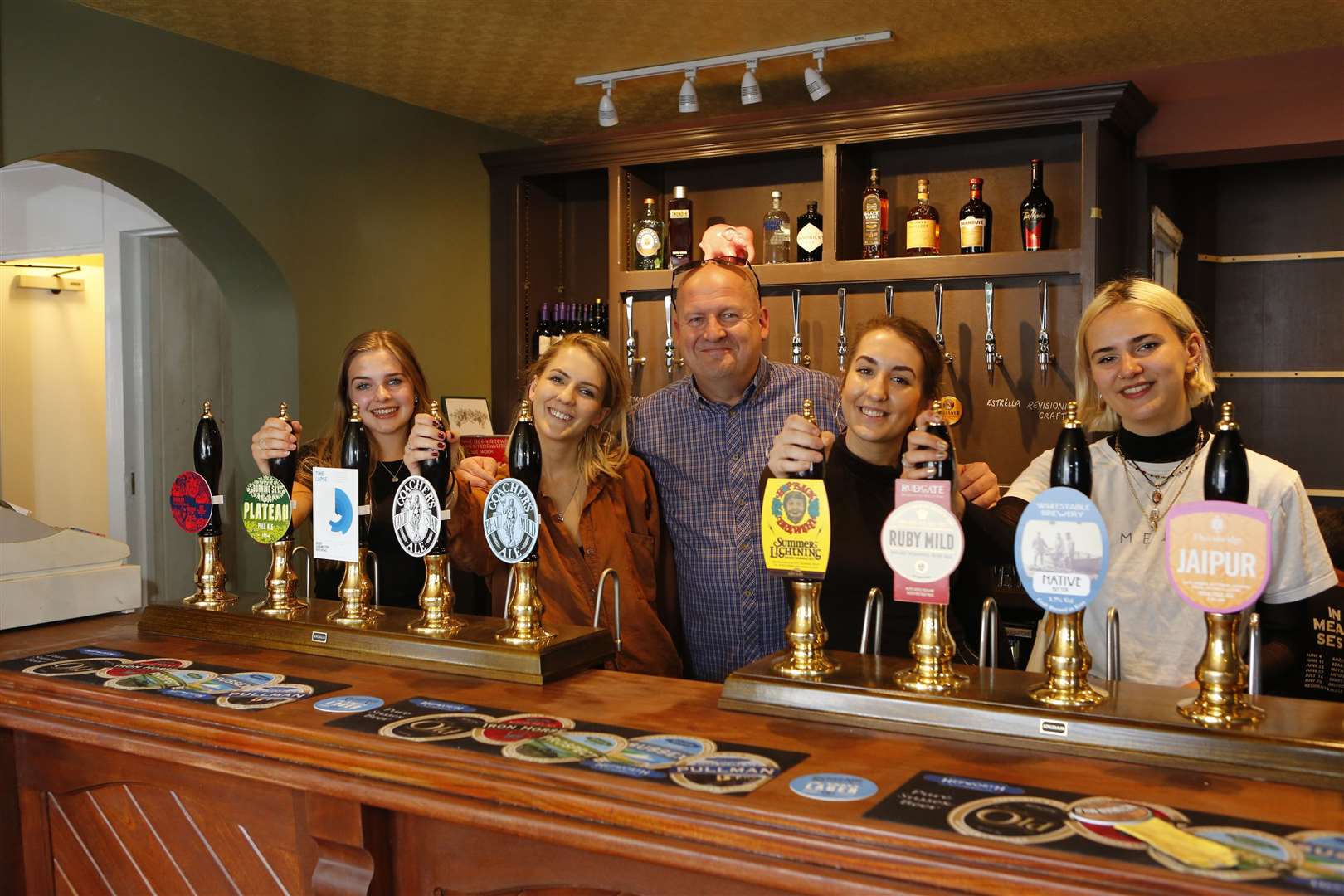 Matthew Rudd, pictured, saved The Nelson Arms in Tonbridge from being sold to developers. Picture: Andy Jones