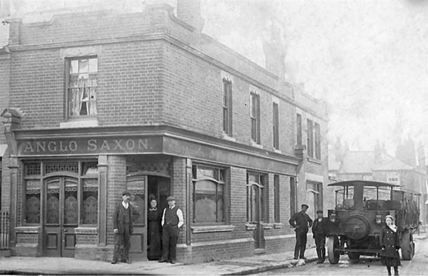 The Anglo Saxon, now The Will Adams, pictured around 1900