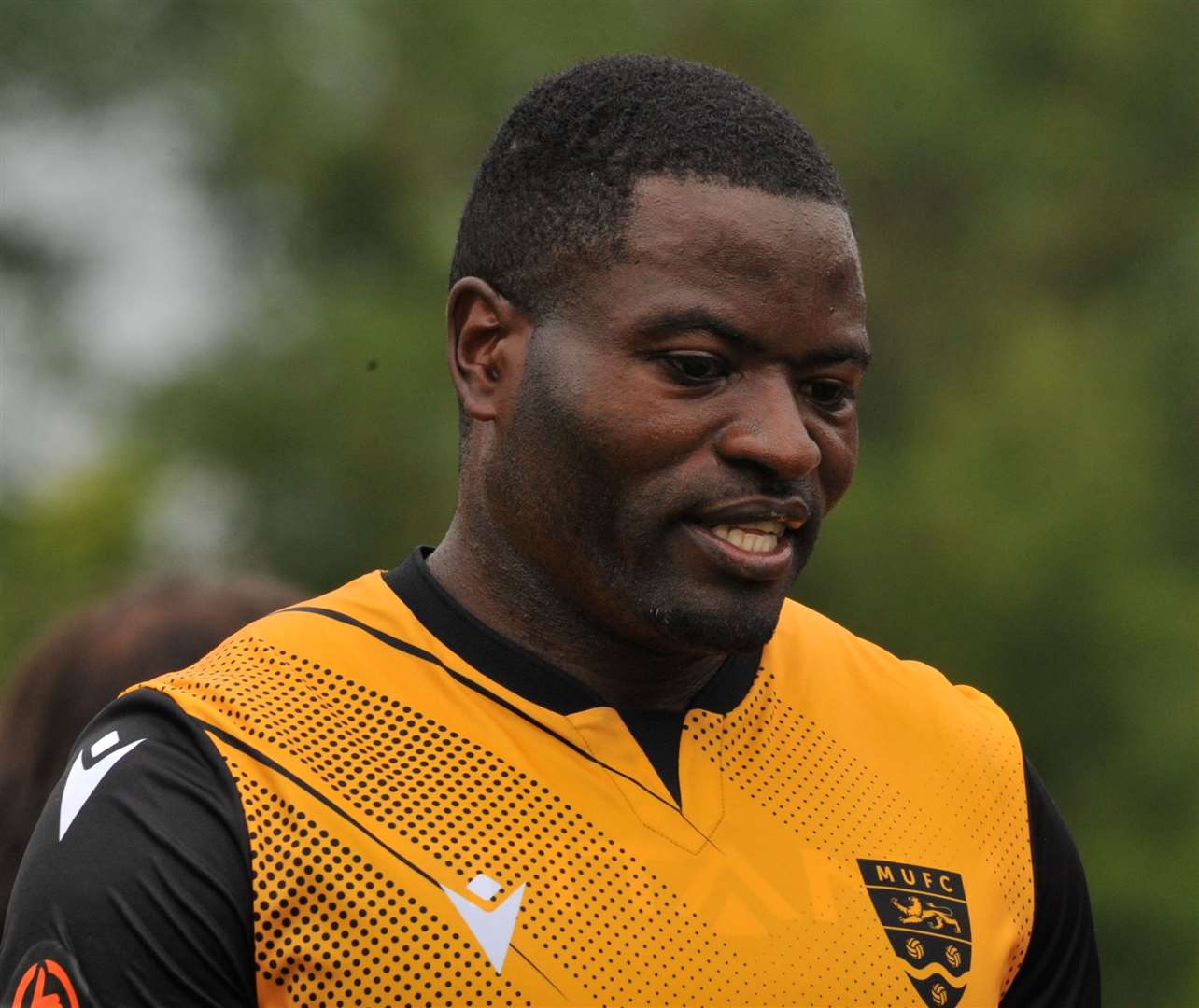 Maidstone United club captain George Elokobi Picture: Steve Terrell