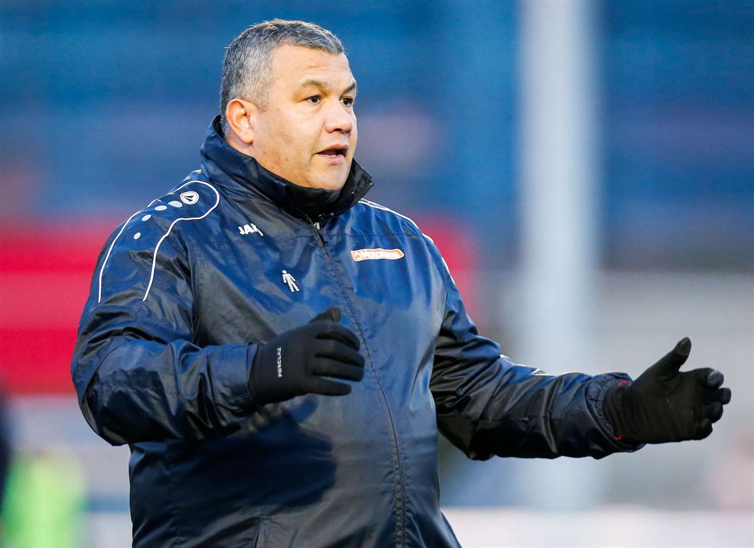 Maidstone United head coach Hakan Hayrettin Picture: Matthew Walker