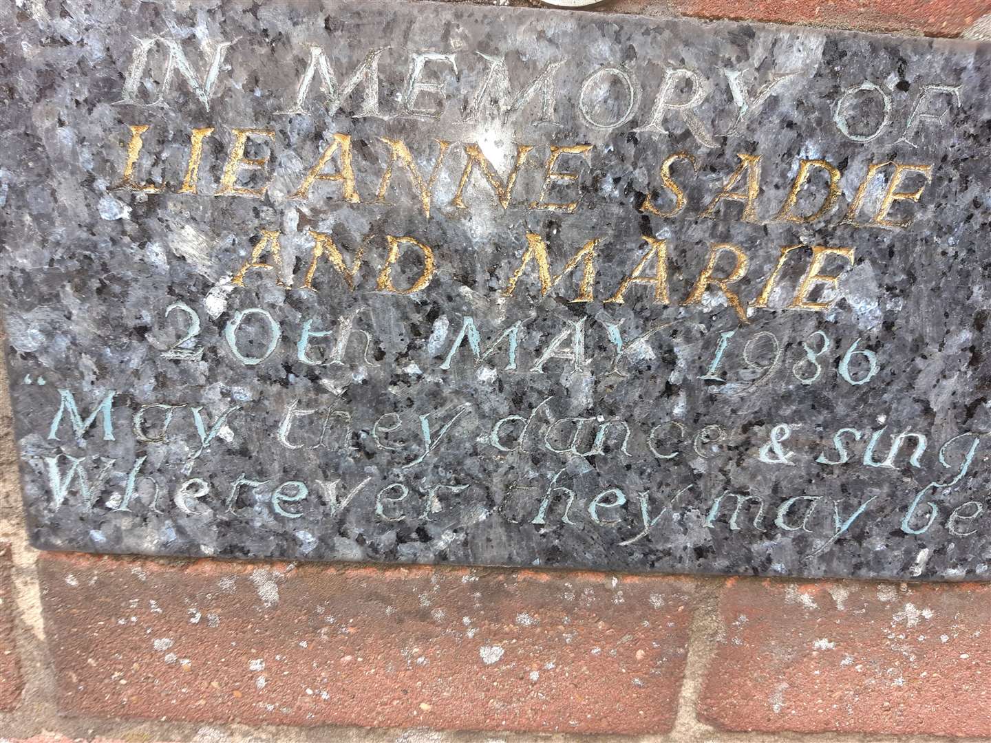 A plaque in Hayle Road marks the spot of the accident