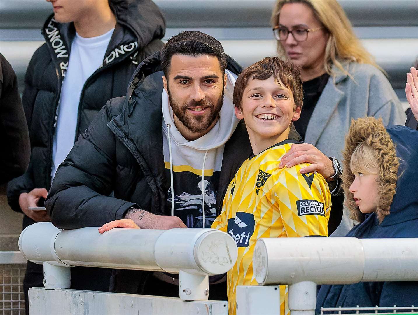 Former Maidstone winger Joan Luque was back at the Gallagher on Wednesday. Picture: Helen Cooper