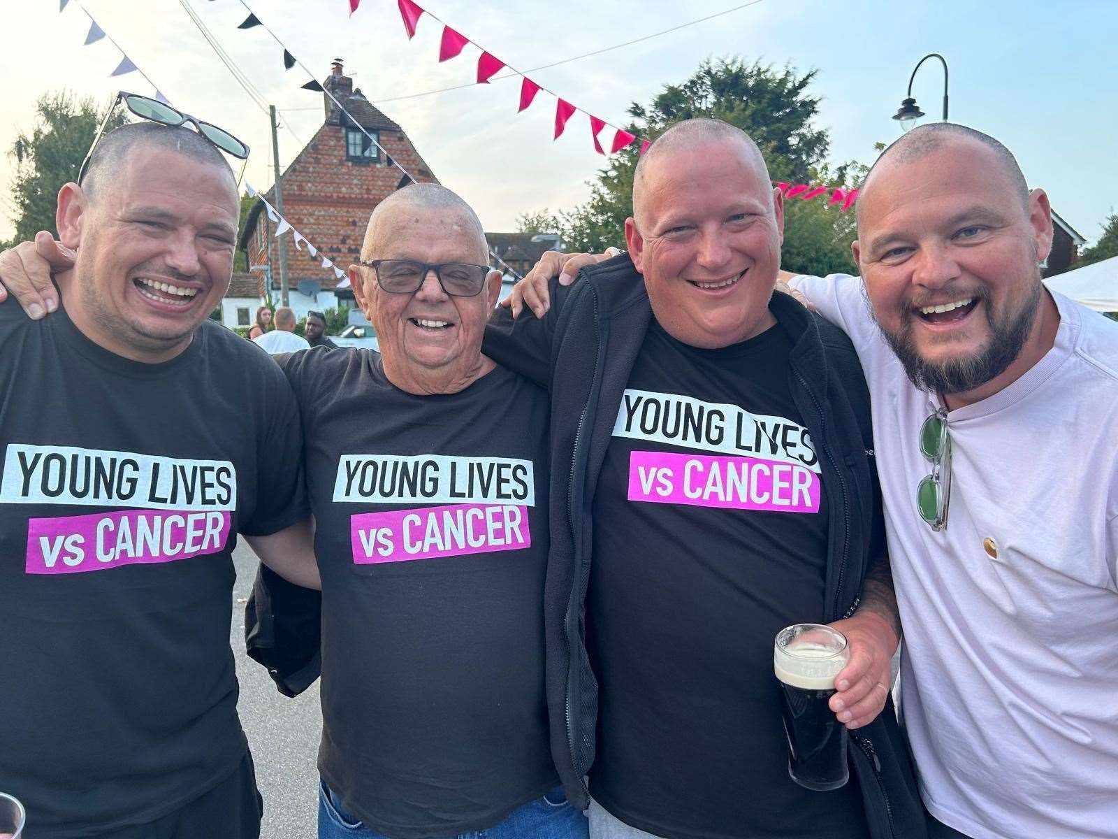 A fundraising event at the Dukes Head in Hamstreet, near Ashford, for Young Lives Against Cancer, raised more than £17,000. Picture: Lauren Russell