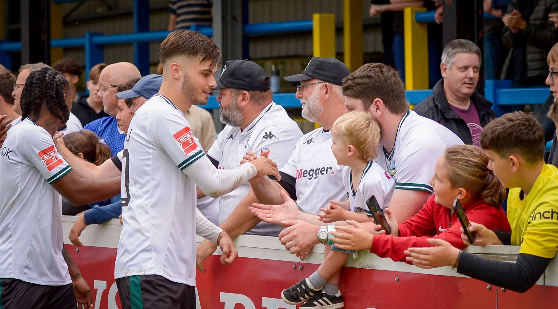 Dover fans have been thrilled by their side’s start to the season. Picture: Stuart Watson