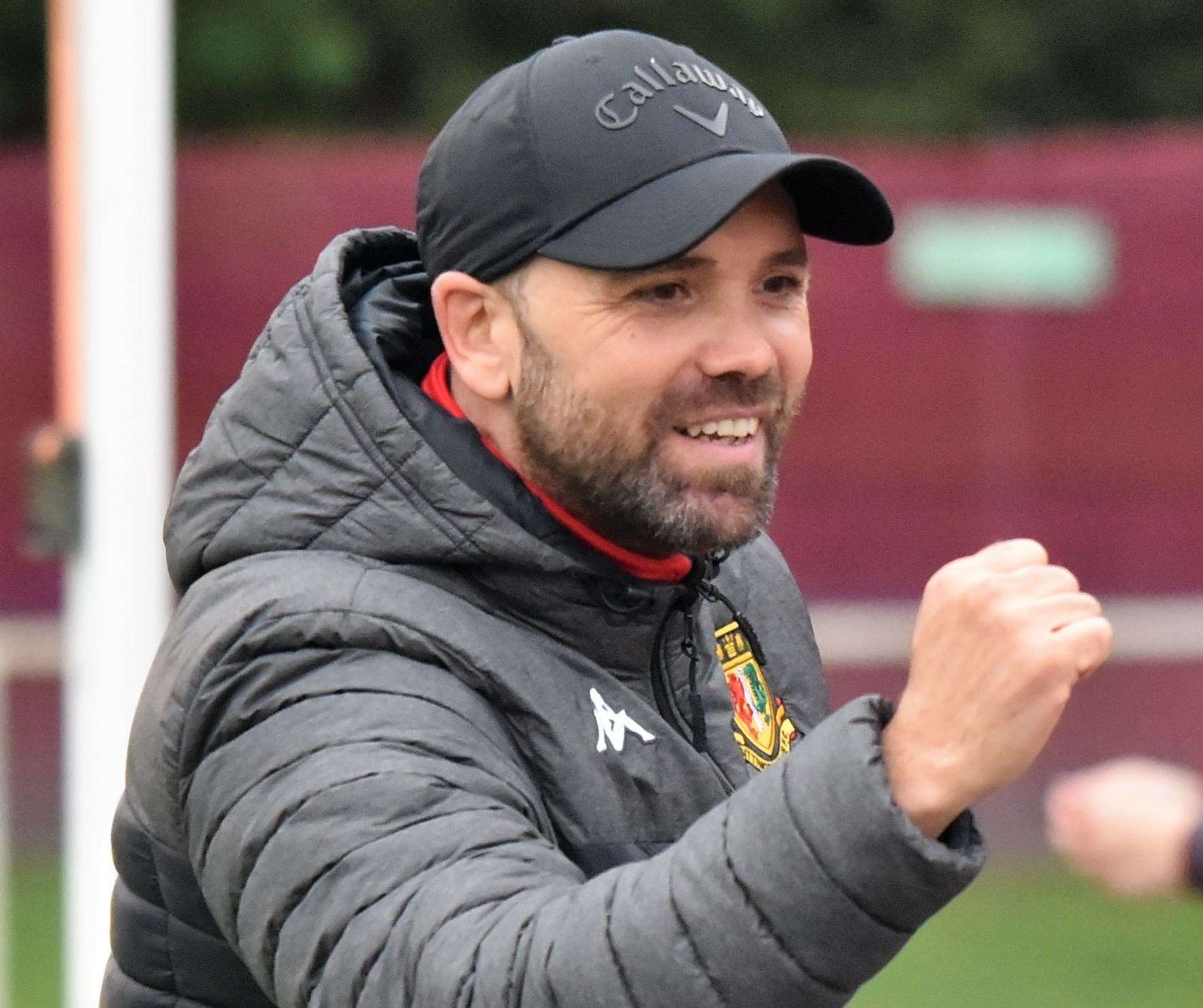 Sittingbourne manager Darren Blackburn Picture: Ken Medwyn