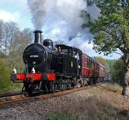 The Spa Valley Railway in Tunbridge Wells