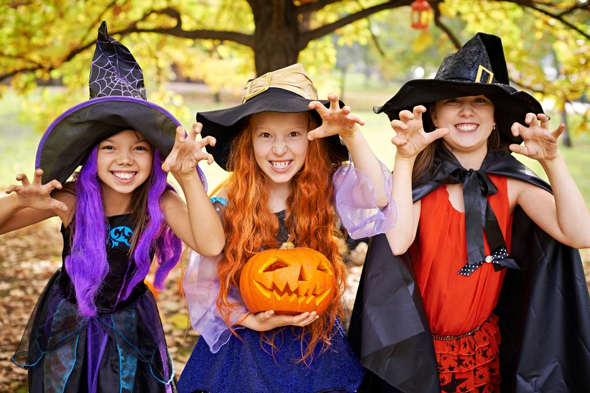 It's not just little ones who can get their faces painted at The Forum in Sittingbourne this Halloween