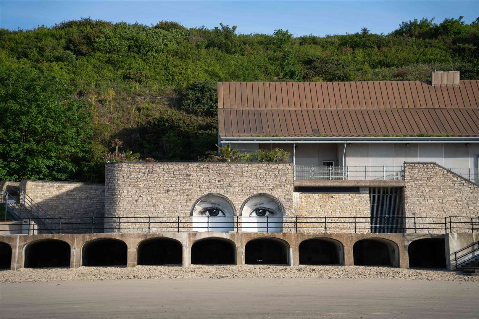 The incident happened at Sunny Sands in Folkestone