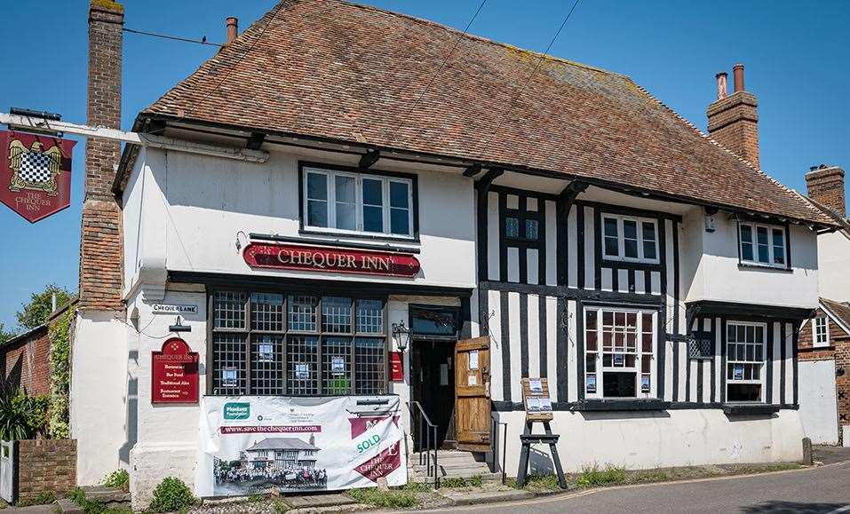 The Chequer Inn in Ash