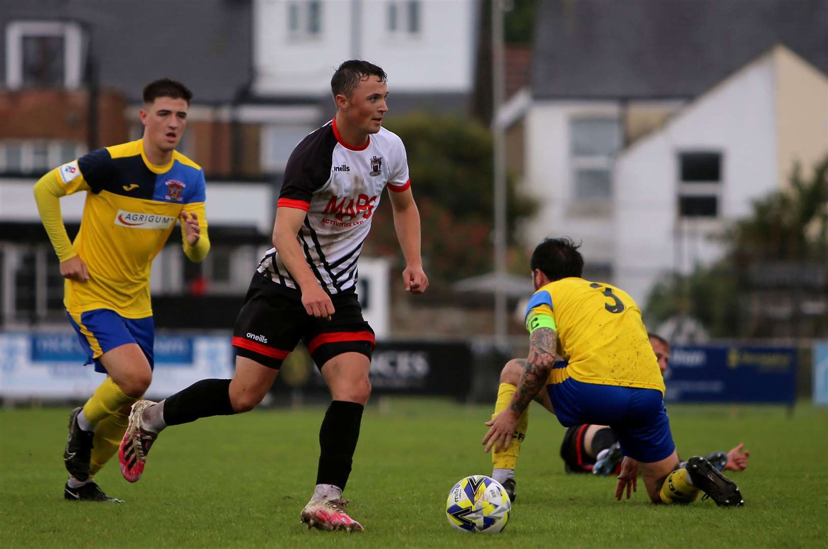 Rory Smith, of Deal, in their 2-0 weekend win at Rusthall. Picture: Paul Willmott