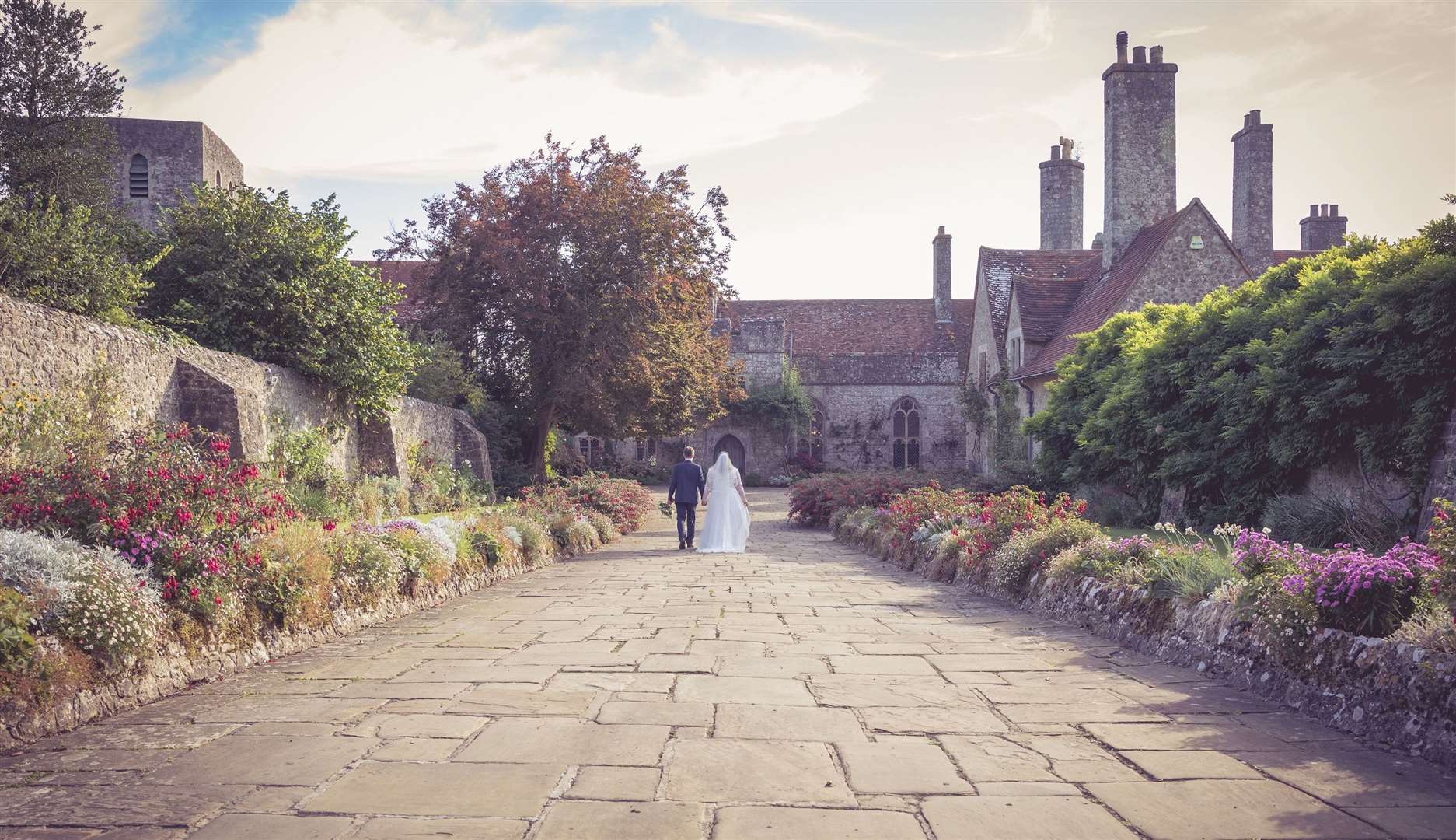 Lympne Castle is a Grade I-listed building dating back 1,000 years