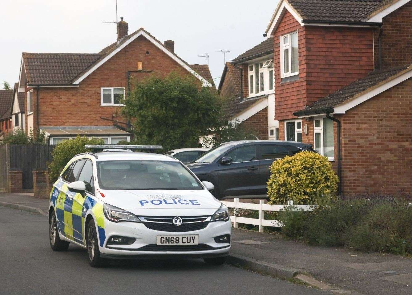 Police were called to Lenham, near Maidstone, after reports of sexual assault which later turned out to be a hoax. Picture: UKNip