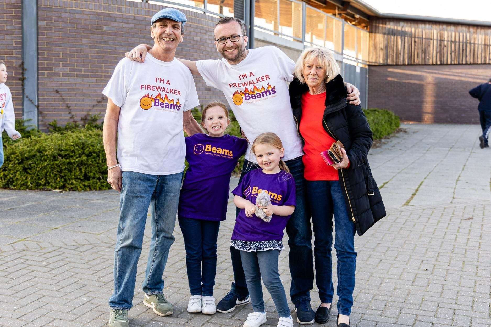 David Wiggins and family. Pictures: Pete Bresser