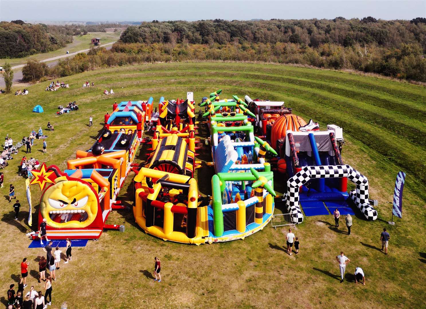 Assault course The Beast is returning to Kent this summer. Pictures are illustrative as the final layout for the 2024 course is yet to be decided. Picture: Betteshanger Country Park