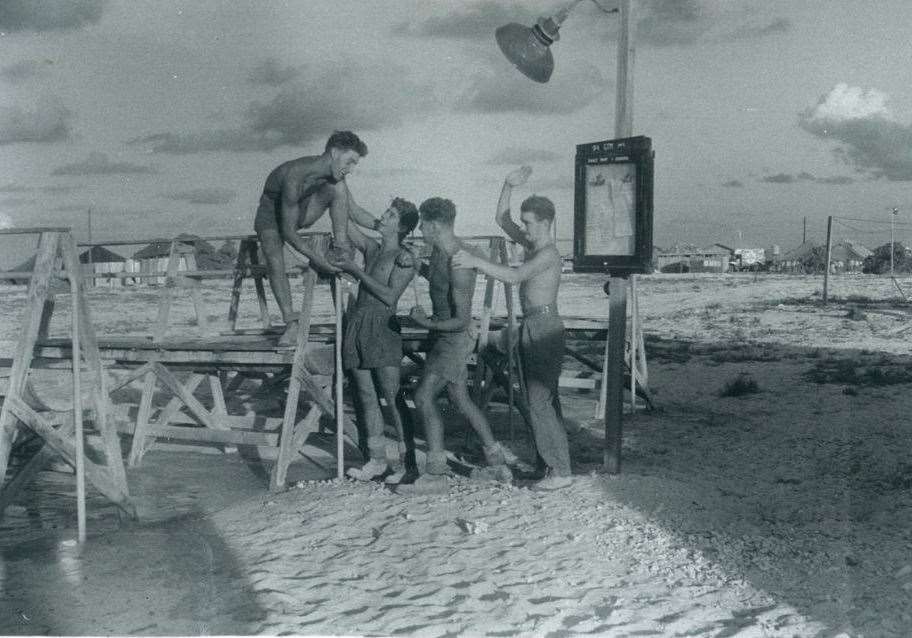 Most of the servicemen on Christmas Island were just teenagers