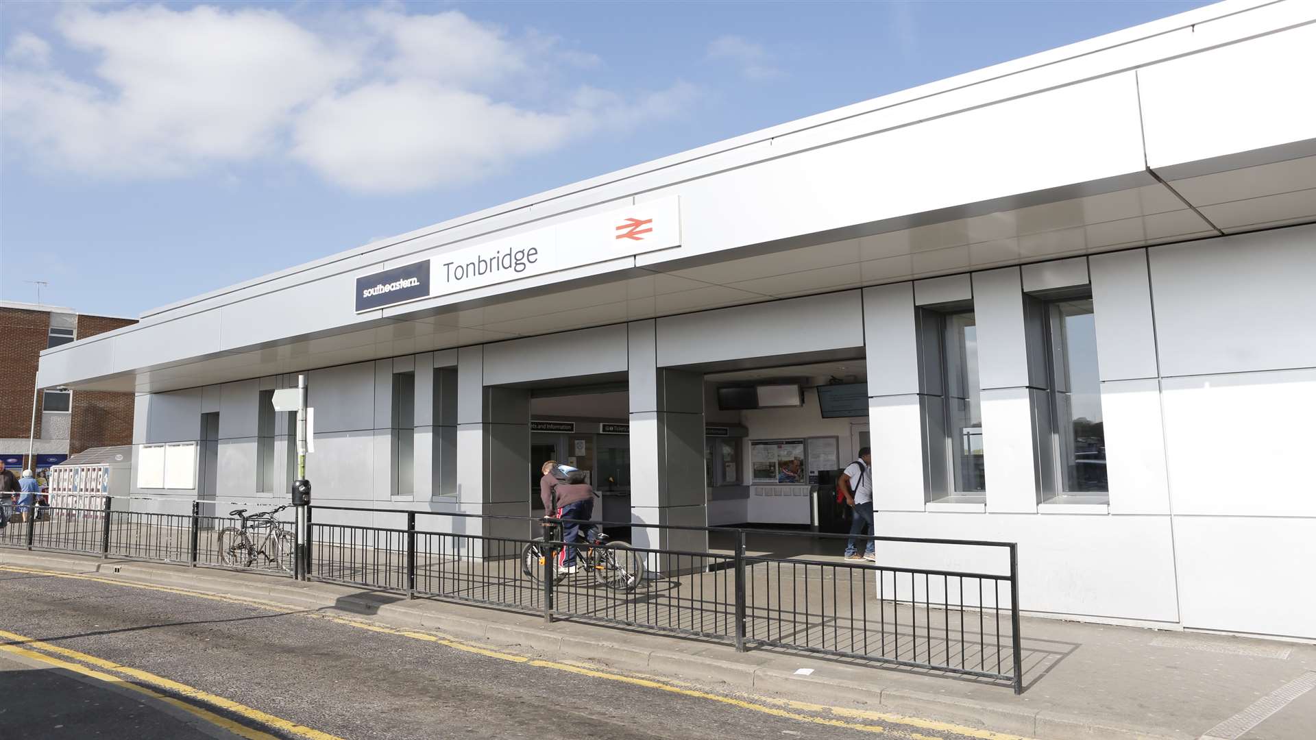 The man reportedly got on the train at Tonbridge