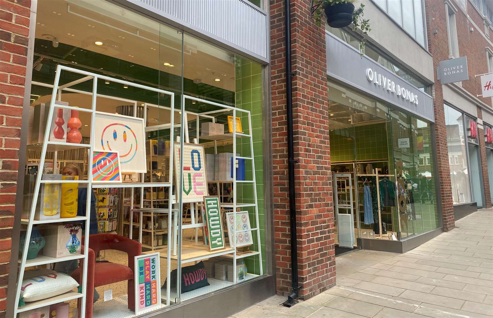 Oliver Bonas opened in Whitefriars, Canterbury in September, in the former Topshop. Council offices are also planned for the same building