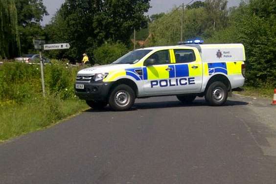 The road was closed for an hour following he collision