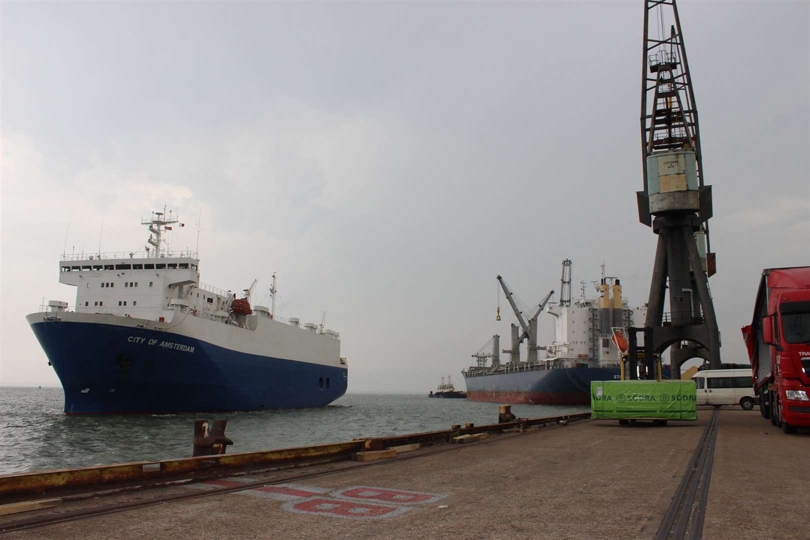 Dockside at Sheerness (17797099)