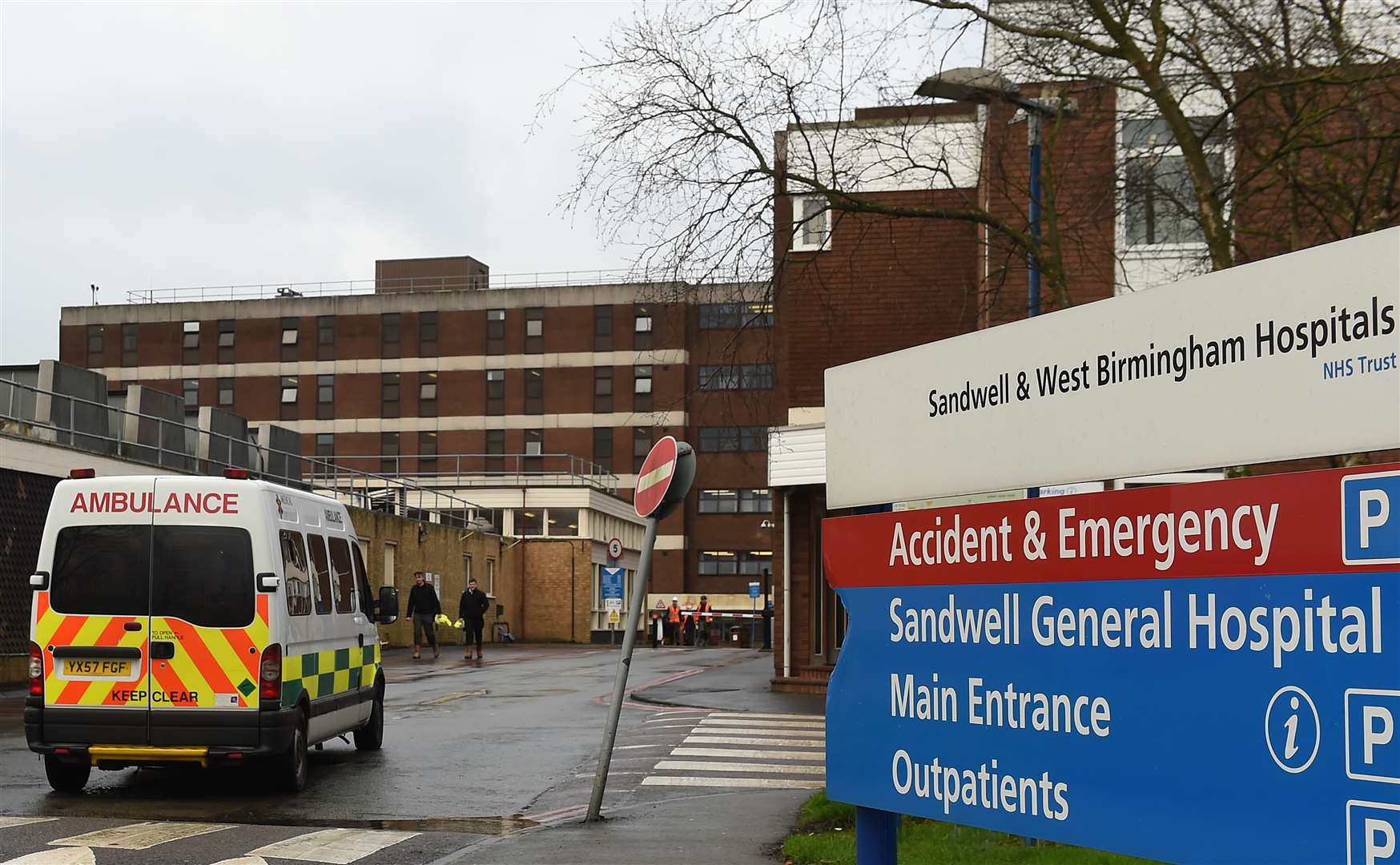 Sandwell Hospital is among those ramping up intensive care capacity (Joe Giddens/PA)