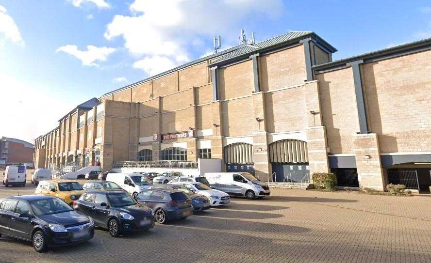 The woman reported to have been assaulted near the Lockmeadow Centre in Maidstone. Picture: Google Street View