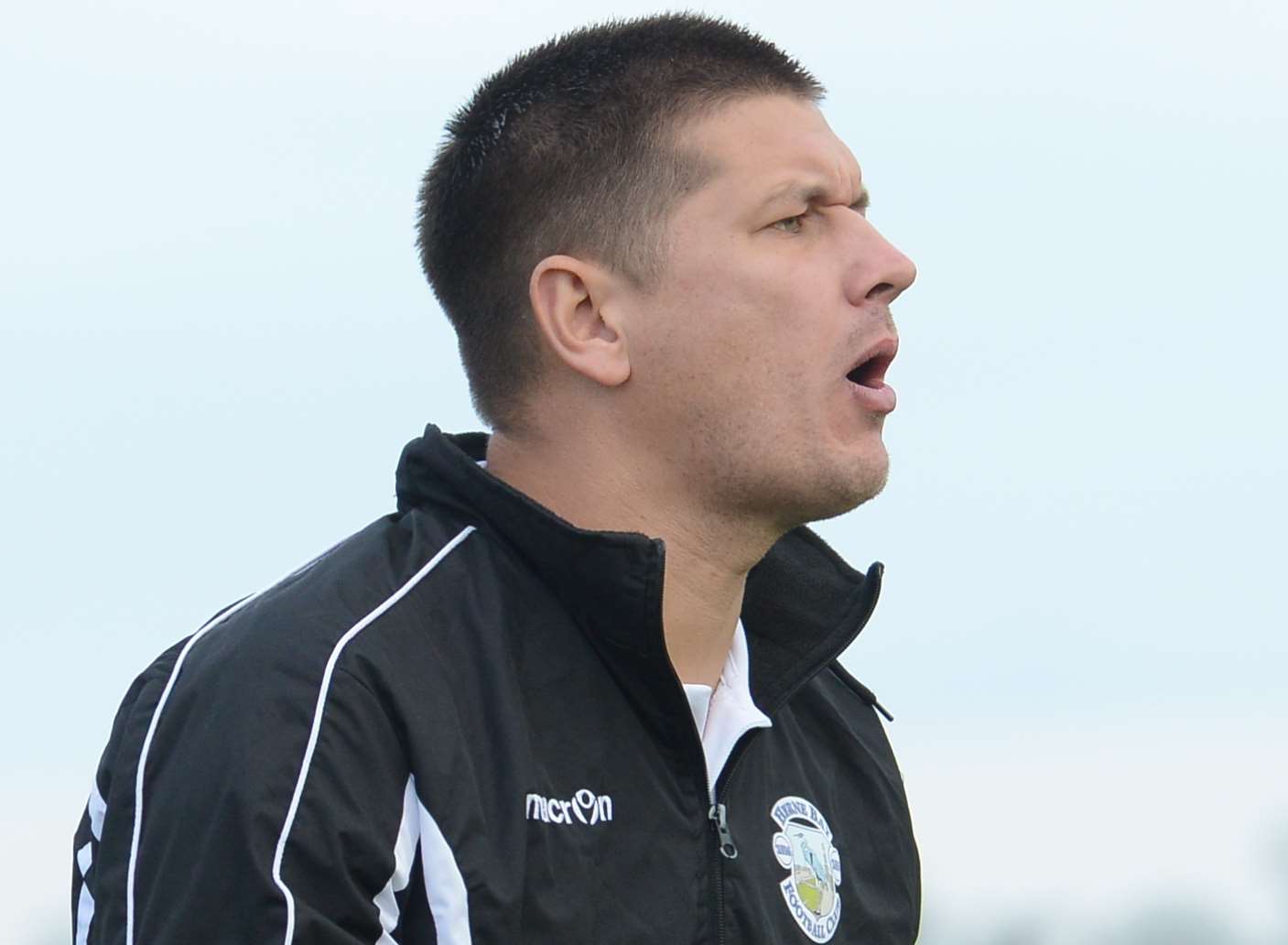 Herne Bay manager Sam Denly Picture: Gary Browne