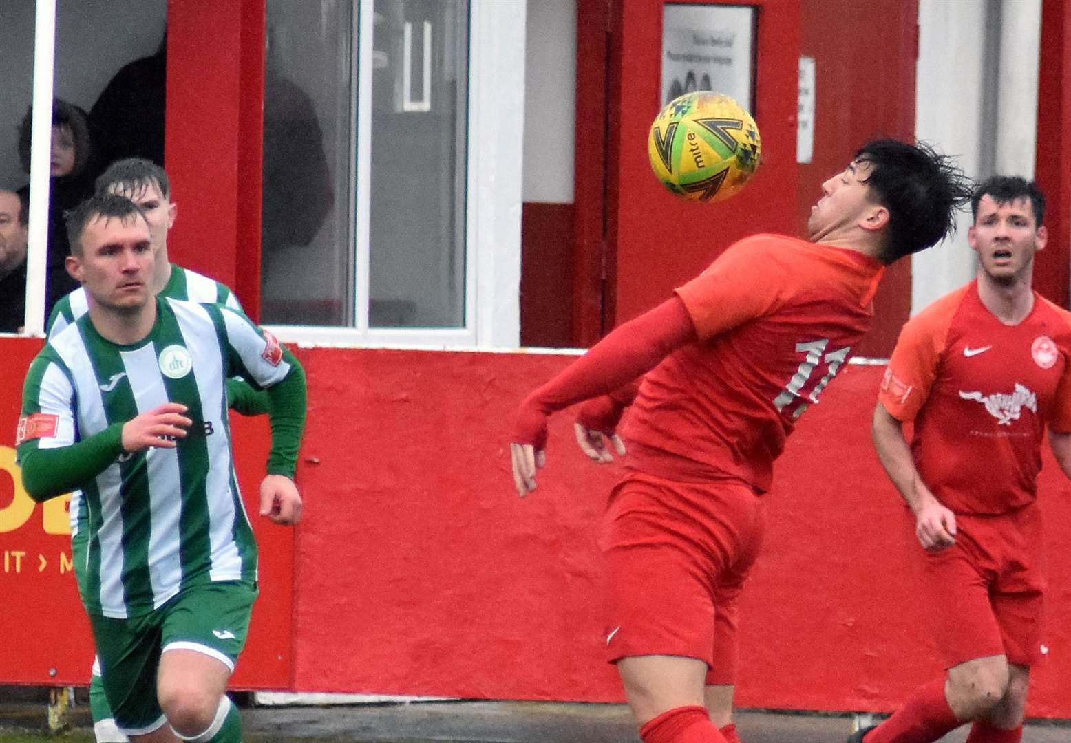 Tyler Sterling controls the ball. Picture: Randolph File