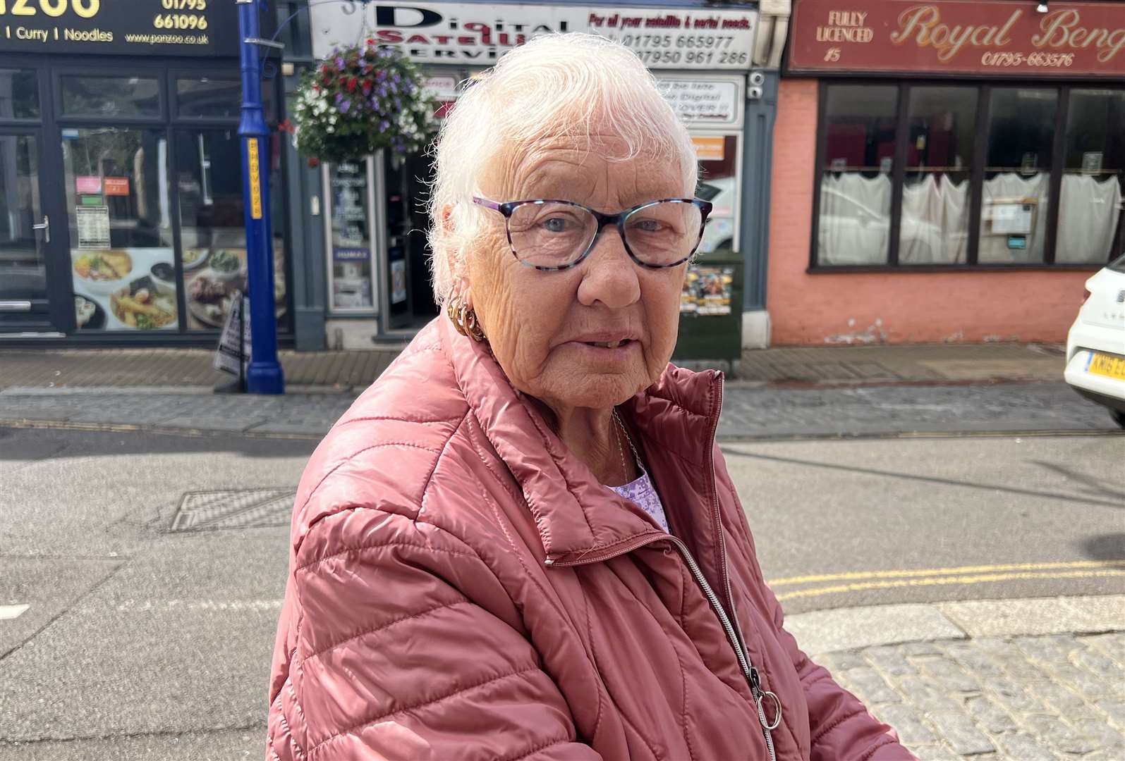 Eileen Todd, 80, from Sheerness speaking after Her Majesty's passing