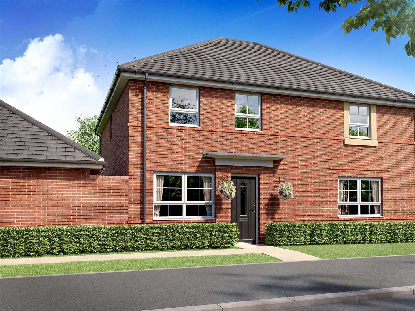 An example of one of the new houses at Richmond Park. Picture: Barratt Homes