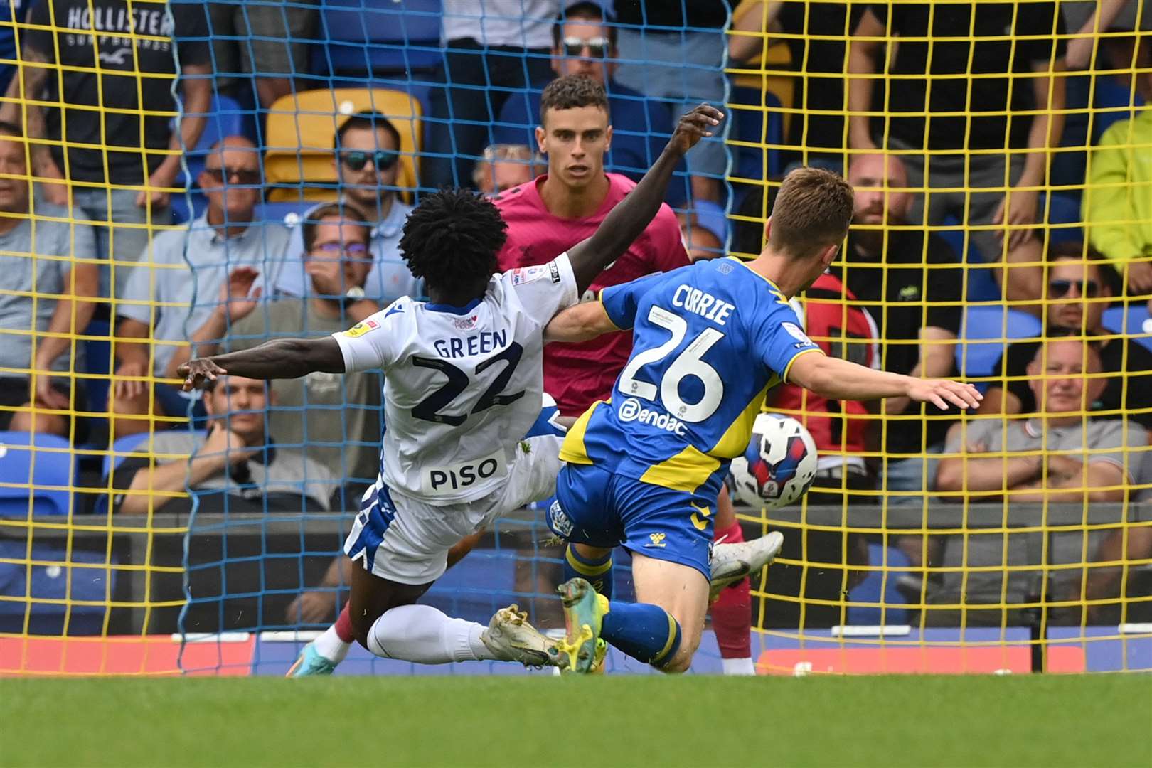 AFC Wimbledon and Gillingham set to meet again shortly after their League 2 encounter Picture : Keith Gillard