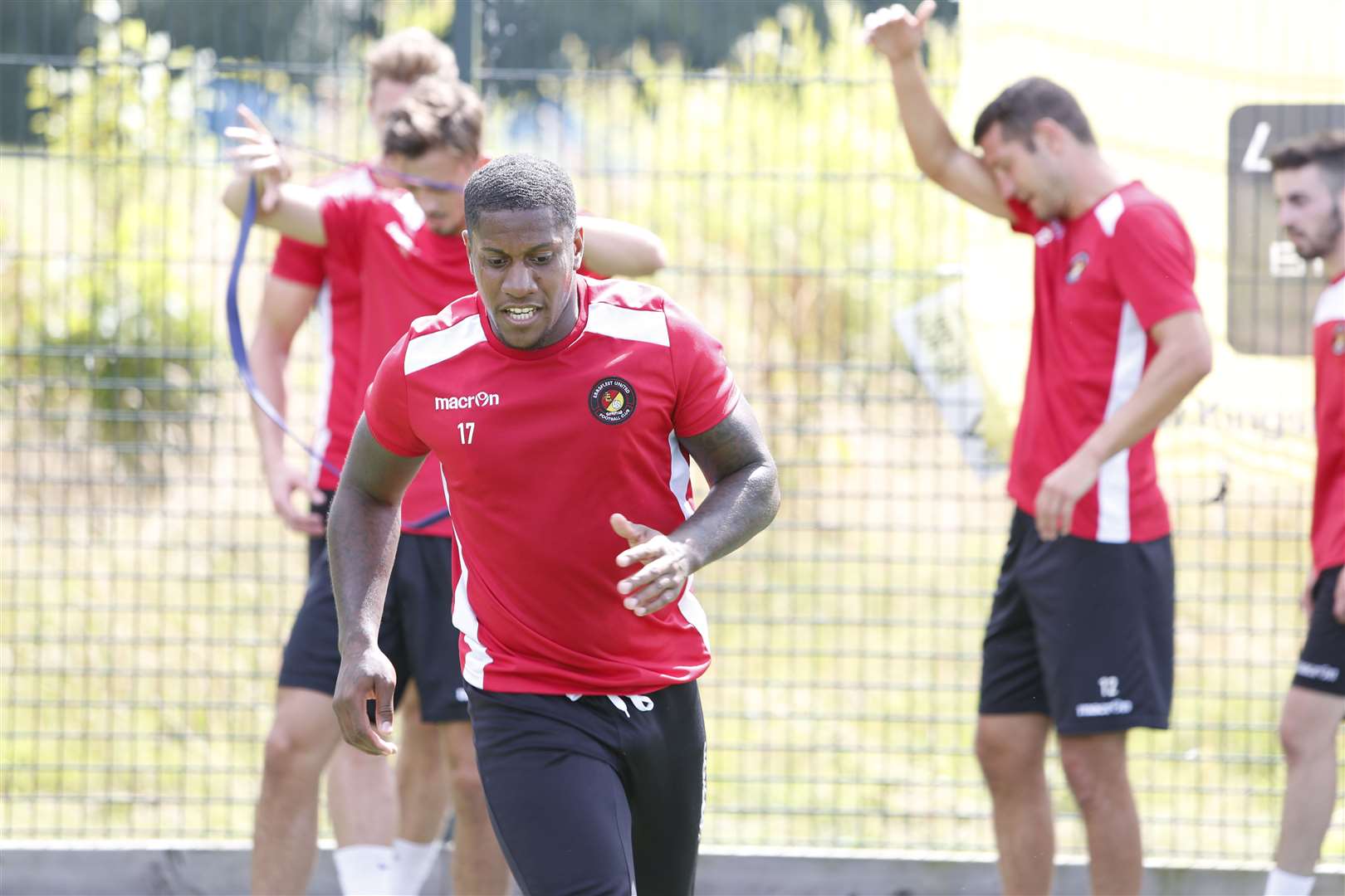 Ebbsfleet United used to train at Kings Hill Sports Park. Picture by: Matthew Walker