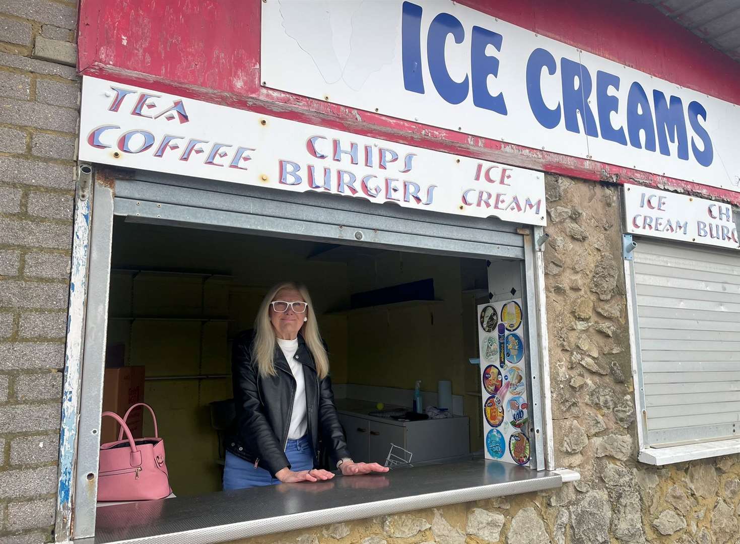 Janet Deadman who ran Beach Street Kiosk in Beachfields, Sheerness, has retired. Picture: Joe Crossley