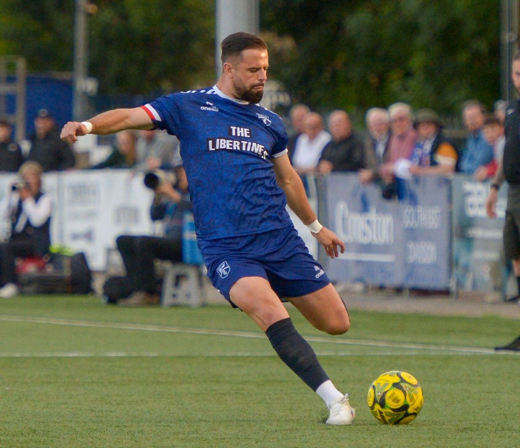 Margate player-manager Ben Greenhalgh. Picture: Stuart Watson