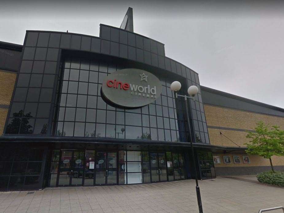 Cineworld at the Medway Valley Leisure Park in Rochester