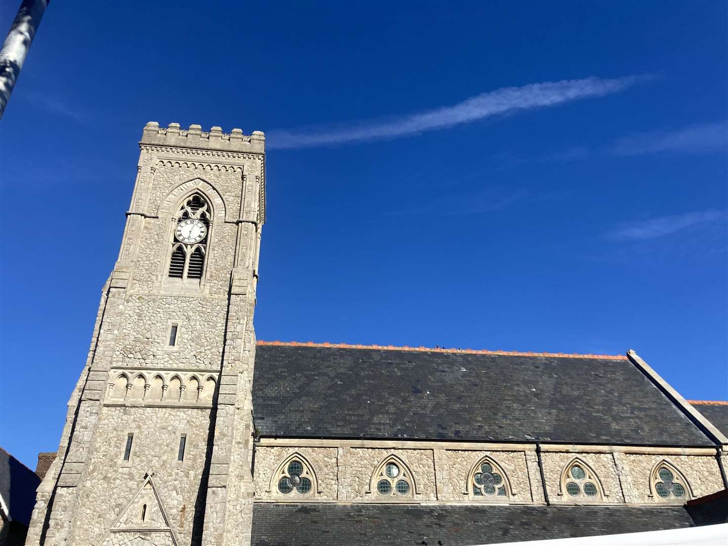 One of two churches I walked past along Northdown Road in Cliftonville