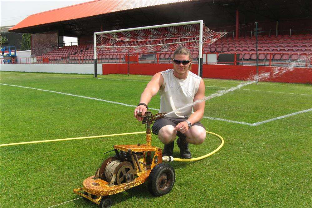 Craig Freeman, head groundsman