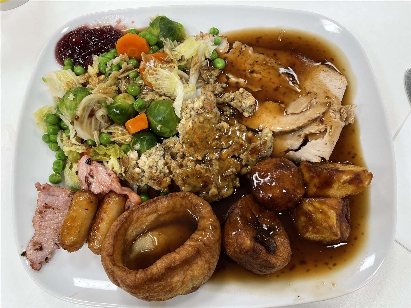 The Christmas dinner for £8.50