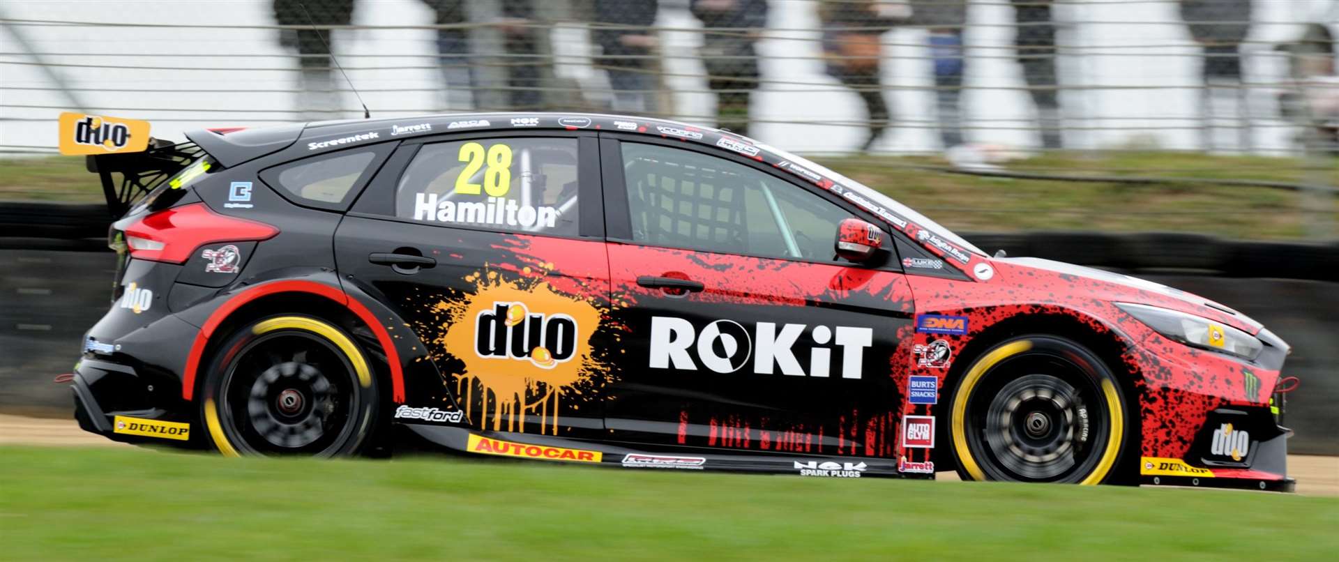 Nicolas Hamilton, brother of F1 world champion Lewis, is on the BTCC grid this season Picture: Simon Hildrew