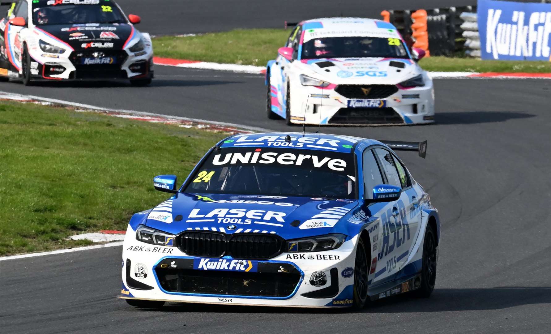 Jake Hill in action at Brands Hatch's Indy Circuit back in May. Picture: Simon Hildrew