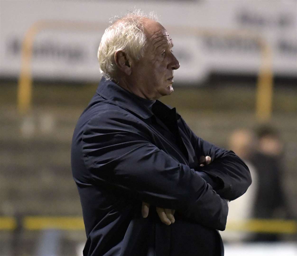 Folkestone Invicta manager Neil Cugley Picture: Barry Goodwin