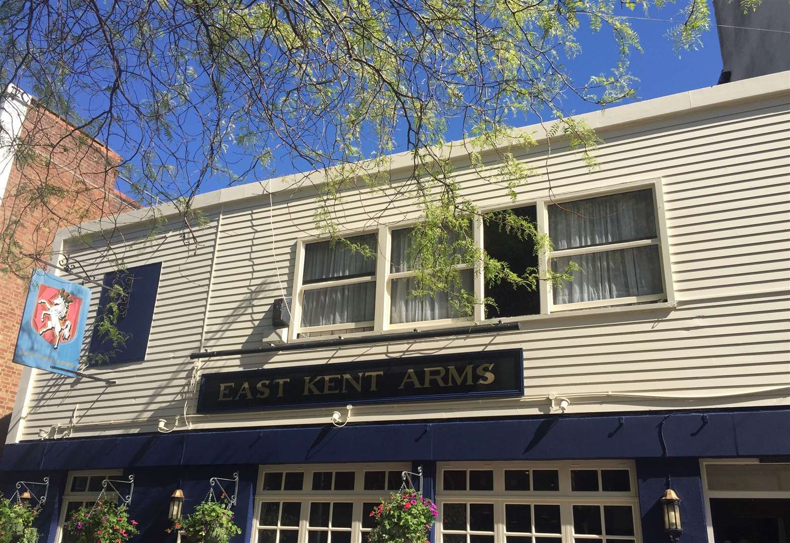 The East Kent Arms in Sandgate Road, Folkestone