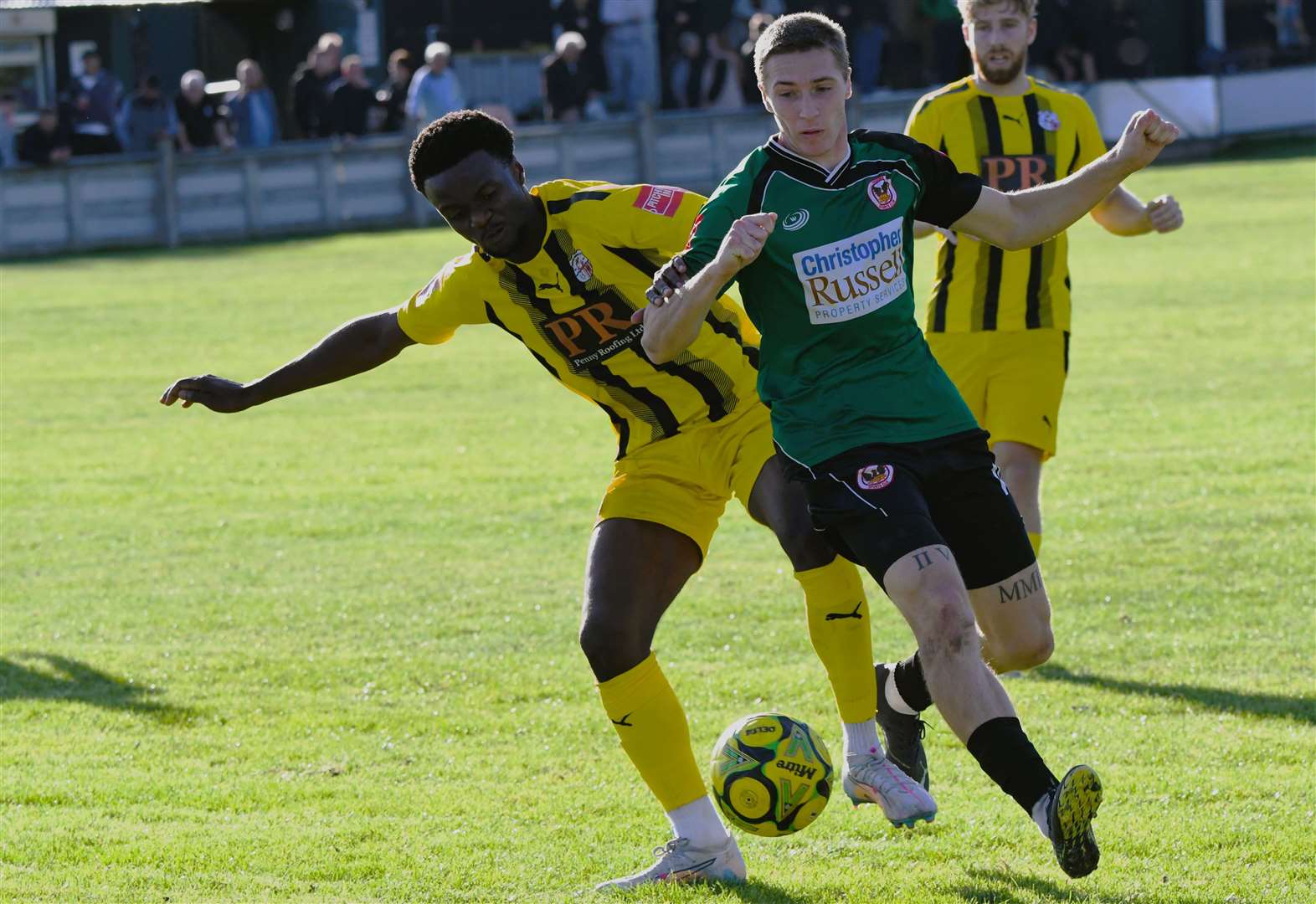 Sheppey United eventually found a way past the Phoenix Sports defensive wall Picture: Marc Richards